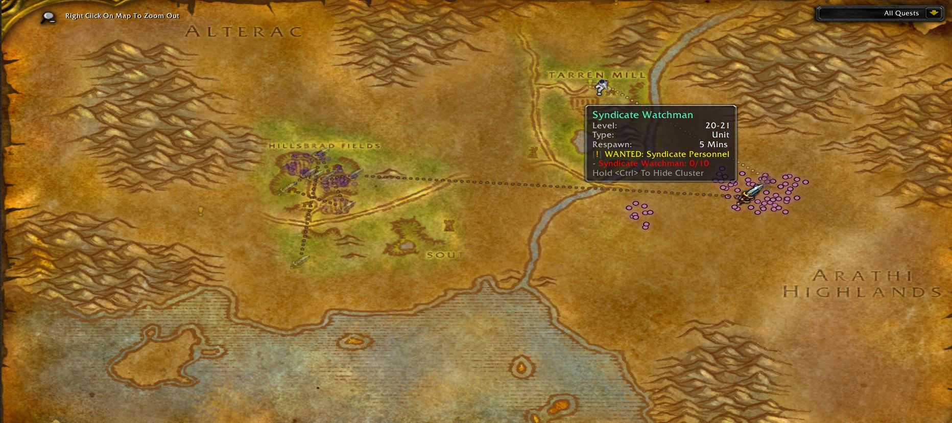 pfQuest the best wow vanilla quest addon ever